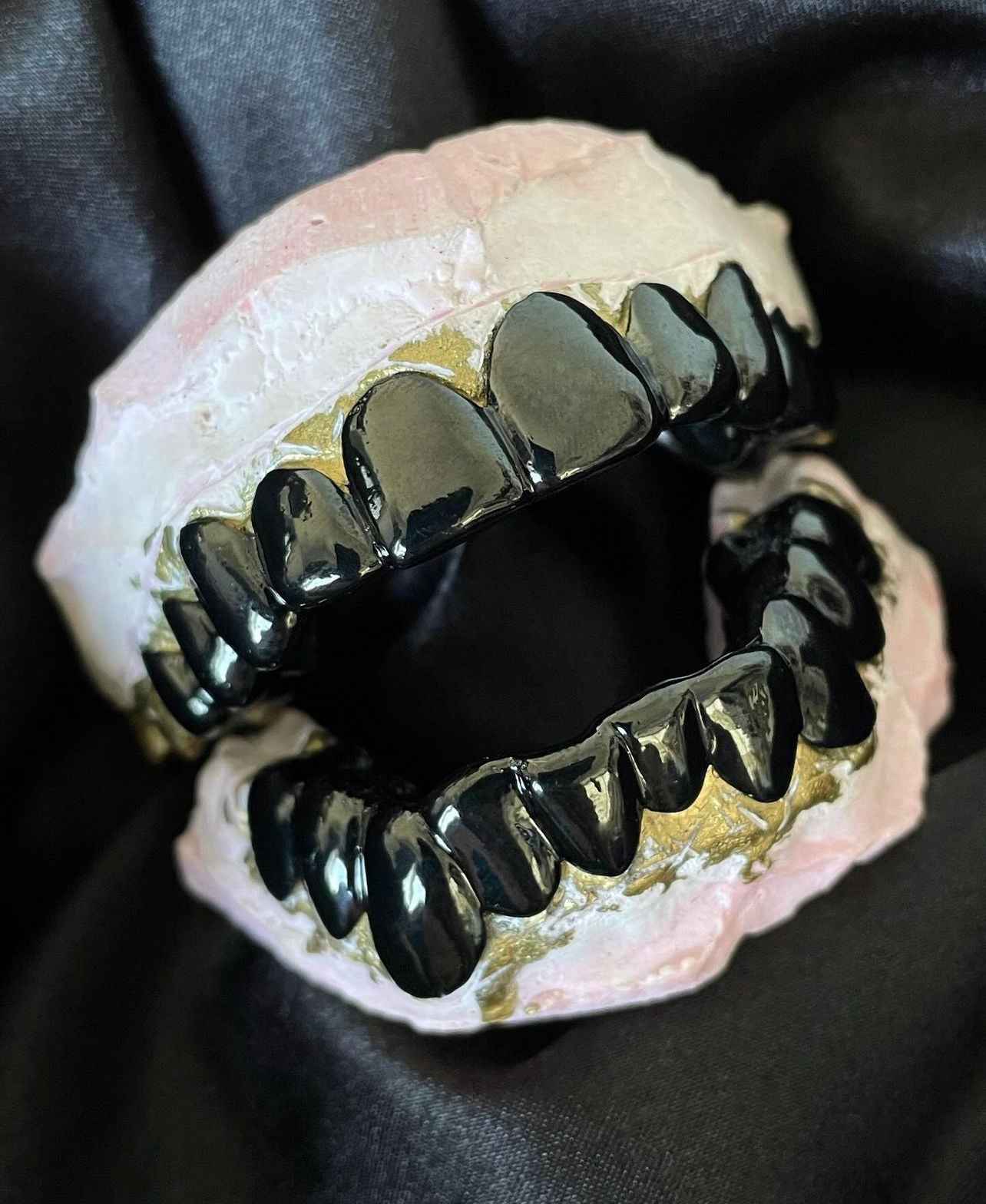 Full black grillz