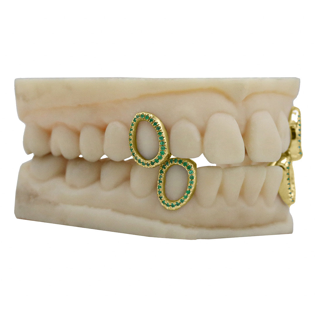 Diamanten frame grillz